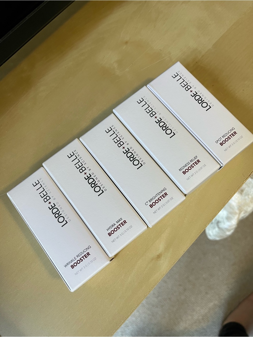Lorde and Belle Boosters (Set of 5)